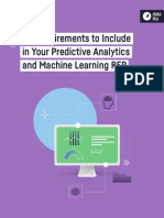 87 Requirements To Include in Your Predictive Analytics and Machine Learning RFP