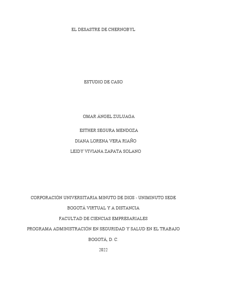El desastre de chernobyl original pdf desintegraci n radioactiva