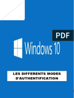 04 - Windows 10 - Authentification