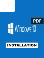 02 - Windows 10 - Installation