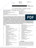 Application of A Critical State Model To The Merriespruit Tailings Dam Failure - Mánica (2021)