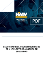 Presentación HMV - Seguridad en La Construccion de SE y LT Eléctrica - Cultura de Seguridad