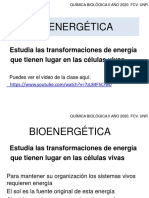 Clase 1 - BIOENERGETICA 2020