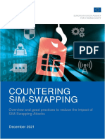ENISA REPORT-Countering SIM Swapping
