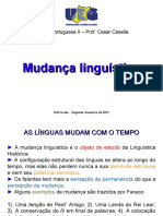 LPII2013 - Aulas de Mudança Linguística