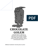 Chocolate Golem
