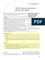 Juvenile Onset OCD