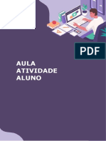 Aula atividade alfabetização