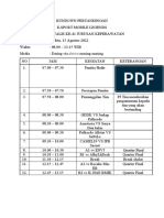 Rundown E-Sport Seluruhnya