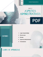 S14 - Aspectos Administrativos
