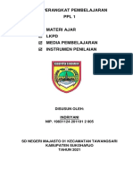 Materi Ajar LKPD Media Pembelajaran Instrumen Penilaian