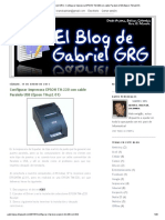 El Blog de Gabriel GRG. - Configurar Impresora EPSON TM 220 Con Cable Paralelo USB (Epson TM-p2.01)