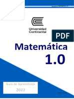 Guía de Matemática 1.0-2022-20