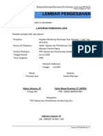 Laporan Pendahuluan Monitoring Kekeringan