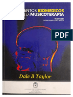 Modelo Biomedico de la Musicoterapia. Dale B Taylor