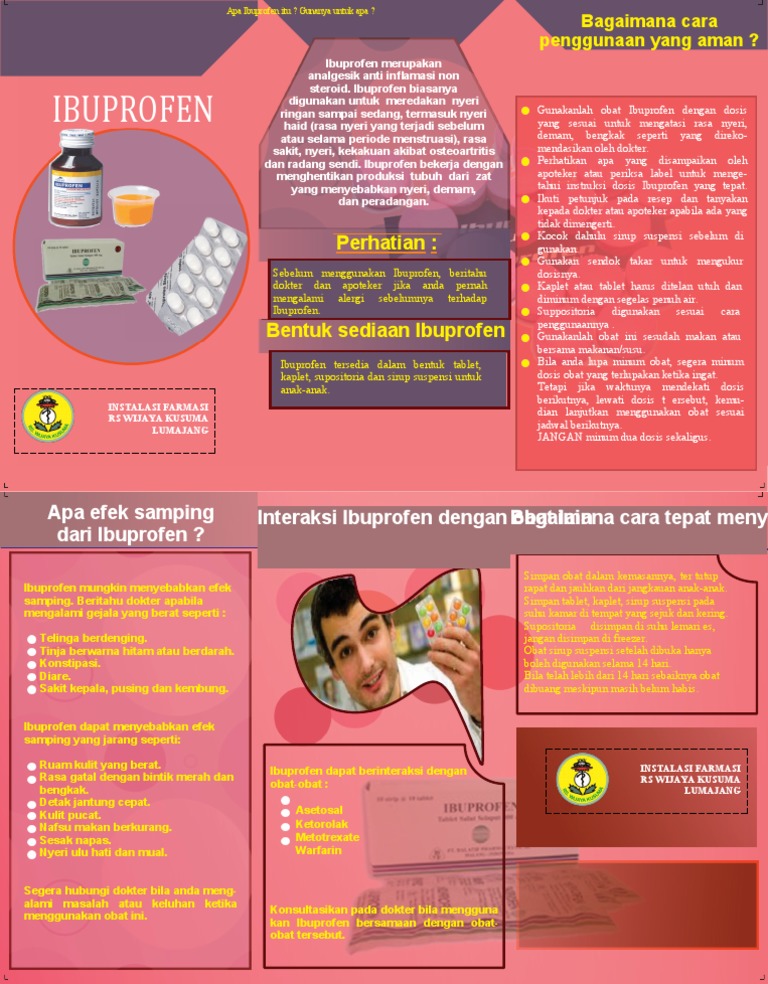 Leaflet Ibuprofen PDF