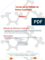 Practica 1. Ajuste de Curvas Por El Método de Mínimos