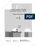 Cuadernillo y Tareas Nivel 1 Reimpresion 2019 - A4