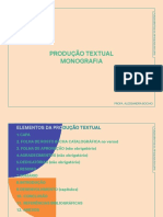 Produção Textual, Monografia