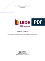 Informe Técnico - Software Supermercado - Diego Quelal