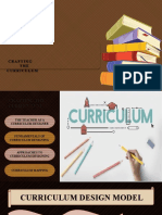 Crafting Curriculum Design