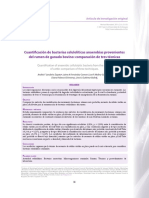 Cuantificación de Bacterias Celulolíticas Anaerobias Bovinos