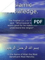 Islamic Knowledge