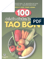 100 Cách Chữa Bệnh Cho Táo Bón