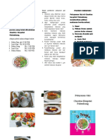 Leaflet Pelayanan Gizi