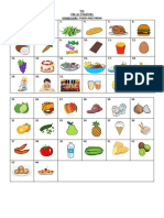 FOOD AND DRINK VOCABULARY 2022