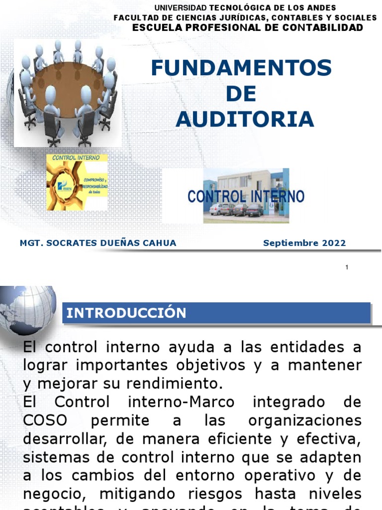 Control Interno - COSO - Semana 1 | PDF | Business