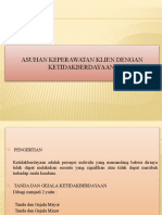 Askep Ketidak Berdayaan - Fix