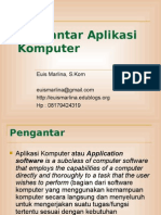 Download Materi 1 - Pengantar Aplikasi Komputer by Euis Marlina SN5999899 doc pdf