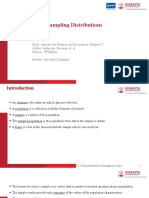 Lecture 4 - Sampling Distributions