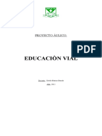 Proyecto de Eduacion Vial