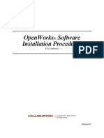 OW 5000.8.1 Installprocedures