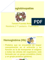 Hemoglobinopatía JG