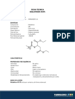 Ficha Tecnica - Malathion 4 Ps