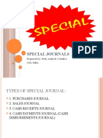 Special Journals