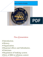 Agricultural Finance and Project Management: Reserve Bank of India