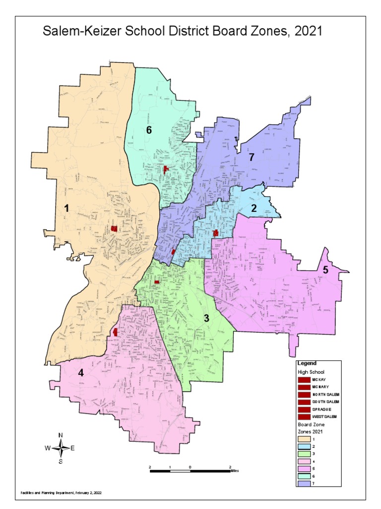 School Board Zones Map 2021 PDF
