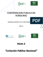 Introducción A La Contratación Administrativa Honduras Parte 5