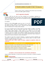 EVALUACION Resuelve Problemas de Gestión Mat.