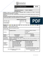 3 Formato SS1 Plan de Trabajo Servicio Social.