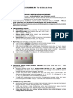 IPSG SUMMARY - Clinical Area