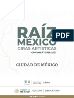 Convocatoria Raiz Mexico CDMX