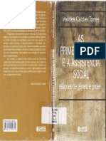 As Primeiras-Damas e A Assistencia Social Relações de Genero e Poder - Iraildes Caldas Torres