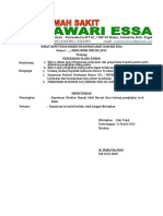 Surat Keputusan Direktur Rumah Sakit Hawari Essa Nomor: ./SKEP/RSHE-DIR/III/2022 Tentang Pengkajian Ulang Pasien