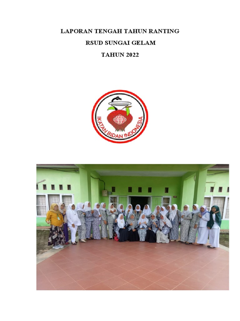 Laporan IBI Ranting RSUD Sungai Gelam 2022 | PDF