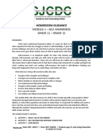 Homeroom Guidance Module SY 2020-2021 (G11-G12)